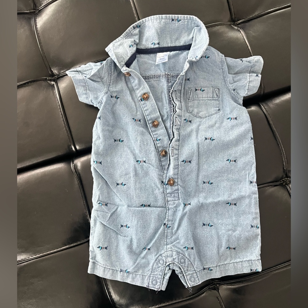 Baby Boy Dressy Romper Set- Gap, Janie & Jack, Carters & Old Navy - Picture 8 of 9